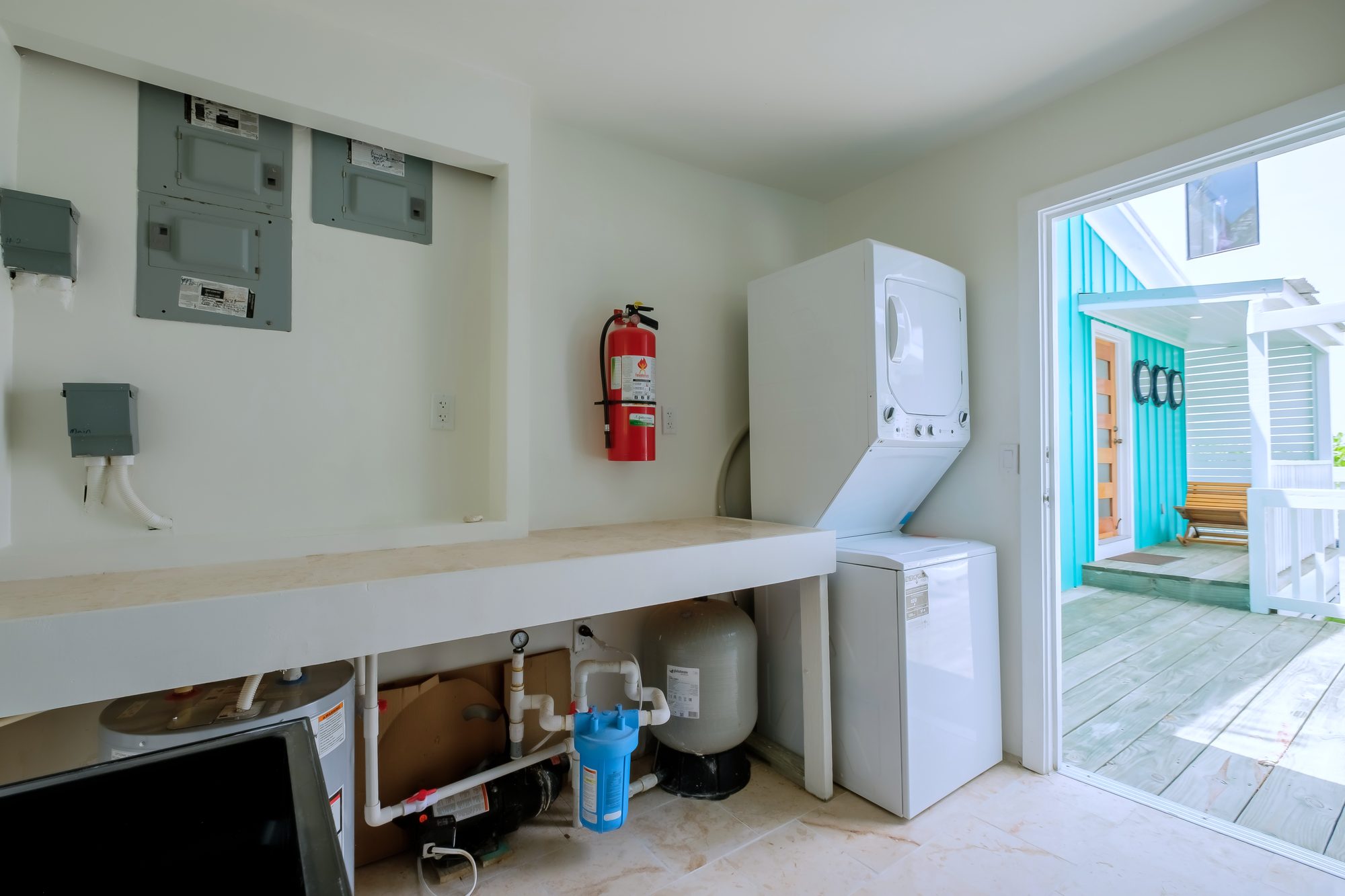 Laundry Room Walking Out